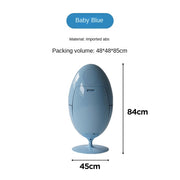 MOMO Dinosaur Egg Trash Can | Sculptural Standing Waste Bin | 2 Sizes - alternate view 15