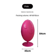 MOMO Dinosaur Egg Trash Can | Sculptural Standing Waste Bin | 2 Sizes - alternate view 16