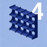Blue(four columns)
