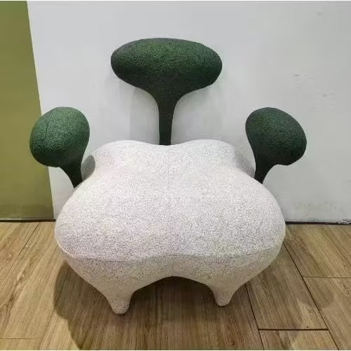MOMO Balloon Sofa Chair | Dopamine Art Chair | T3D Knit Sculptural Lounge Seat - alternate view 7