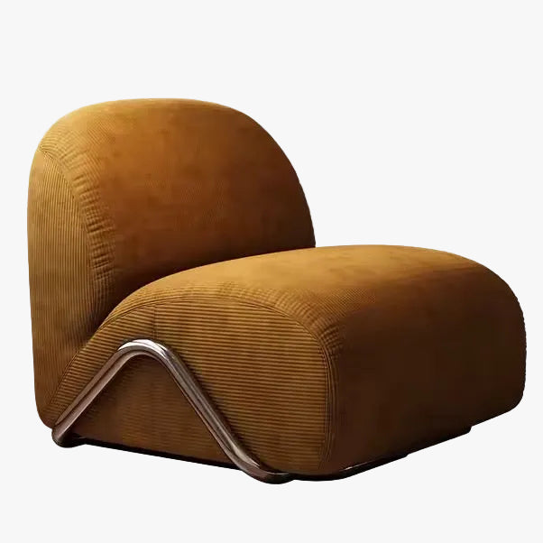MOMO Modular Single Sofa | Designer Lounge Chair with Wave Base - alternate view 2
