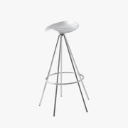 MOMO Jamaica Bar Stool | Retro Swivel Stainless Steel Counter Stool - alternate view 2