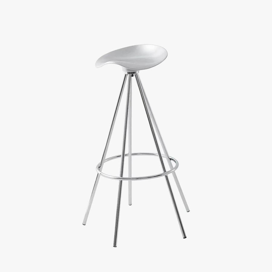 MOMO Jamaica Bar Stool | Retro Swivel Stainless Steel Counter Stool - alternate view 2