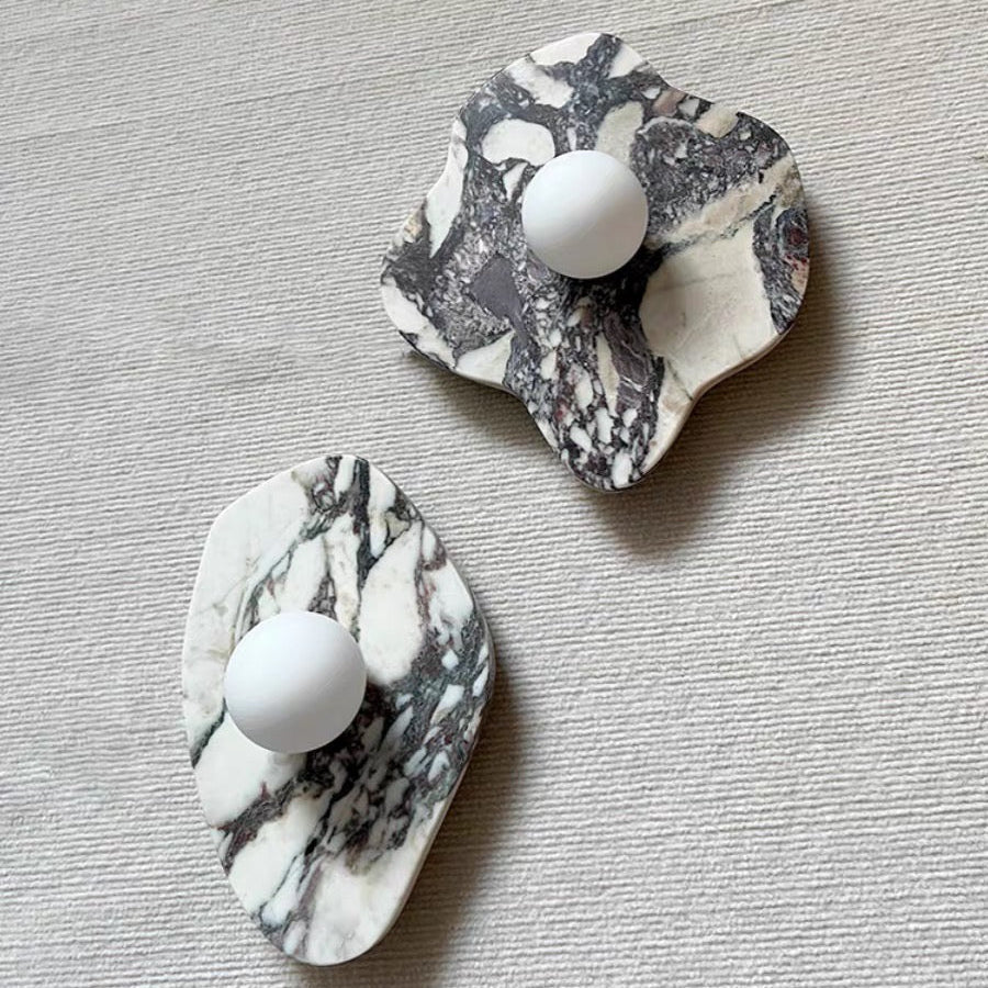 Marble Stone Wall Light – Natural Stone LED Sconce GQ15