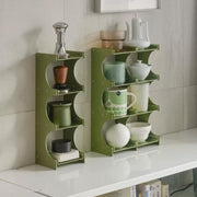Expandable Aluminum Mug Rack & Display Shelf