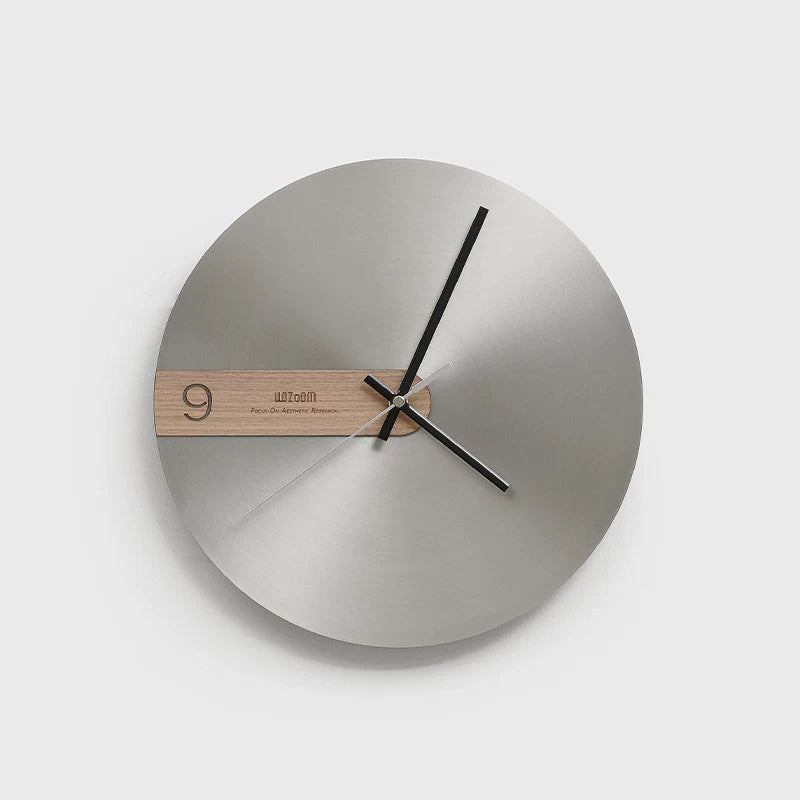 Minimalist Round Wall Clock