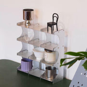 Expandable Aluminum Mug Rack & Display Shelf