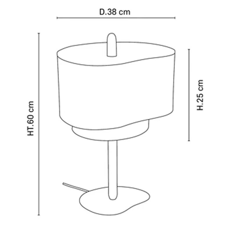 French Vintage Table Lamp-GQ13