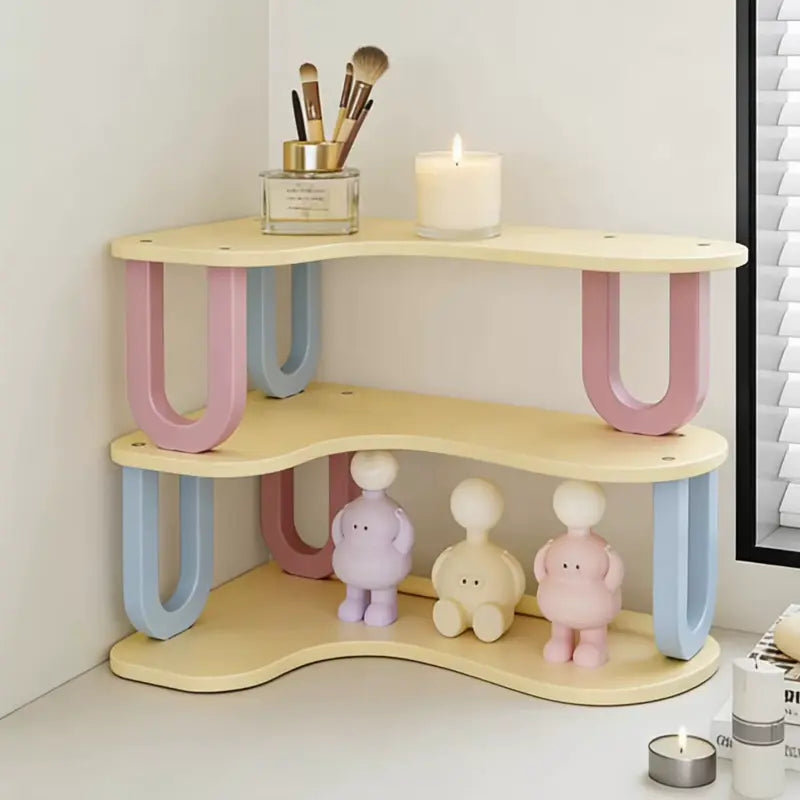 Dopamine L-Shaped Corner Display Rack