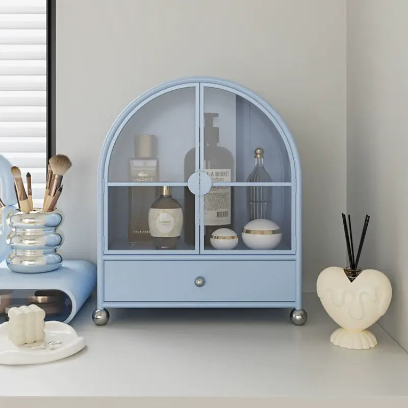 Dopamine Metal Desktop Cosmetic Storage Cabinet