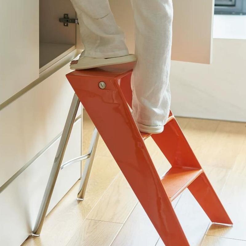 3-Step Household Ladder with Non-Slip Steps