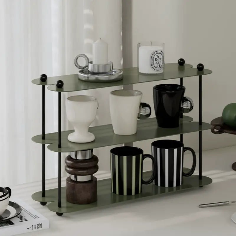 Dopamine Multi-Tier Metal Countertop Organizer