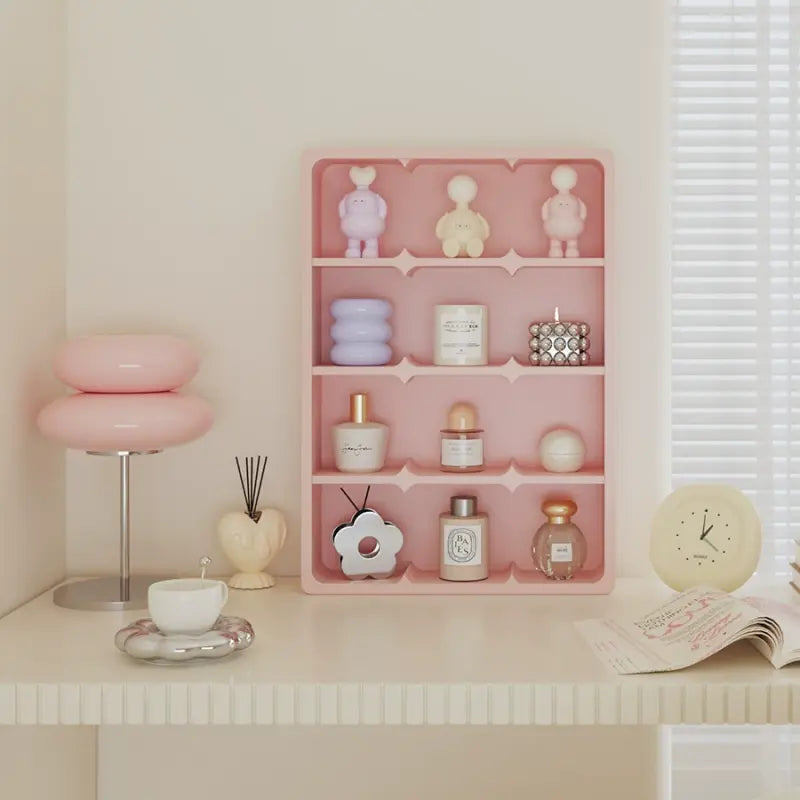 4-Tier Colorful Display Shelf