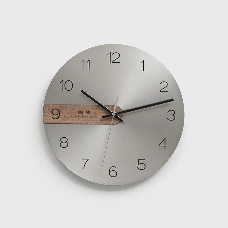 Minimalist Round Wall Clock
