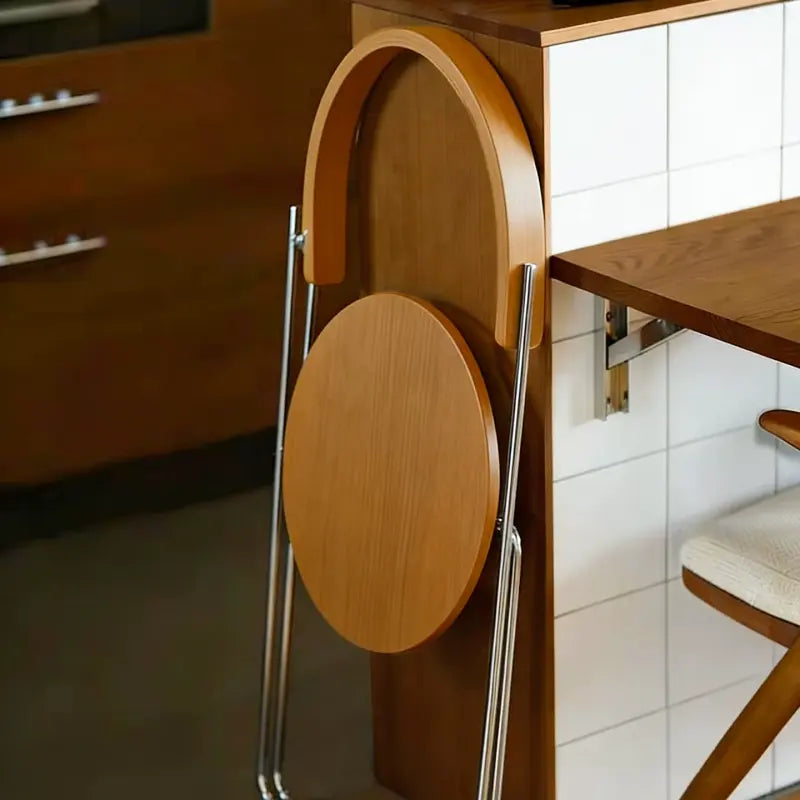 Mid-Century Folding Wood Chair