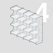 Expandable Aluminum Mug Rack & Display Shelf
