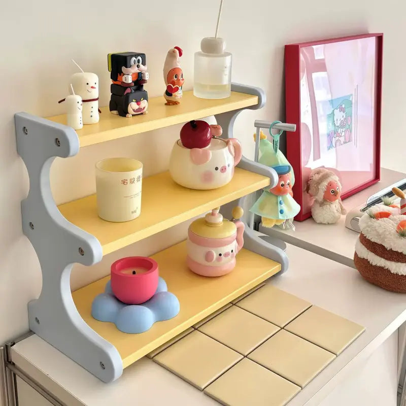 Dopamine Tiered Perfume Display Rack