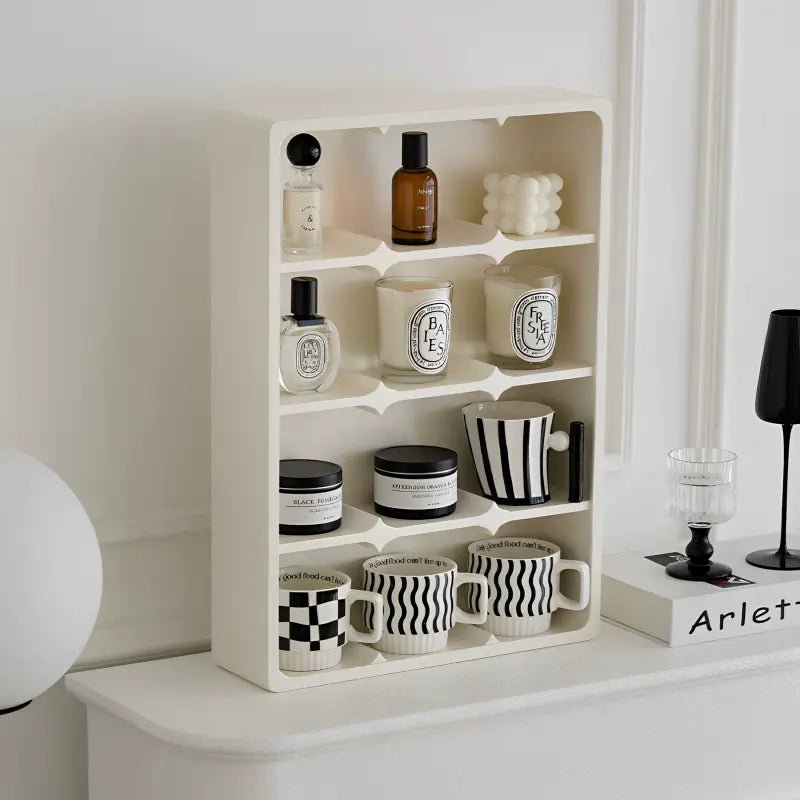 4-Tier Colorful Display Shelf
