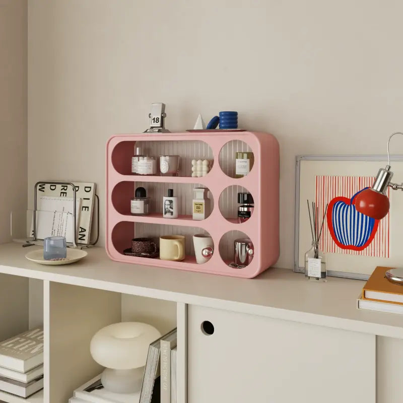 9-Compartment Metal Mug Rack