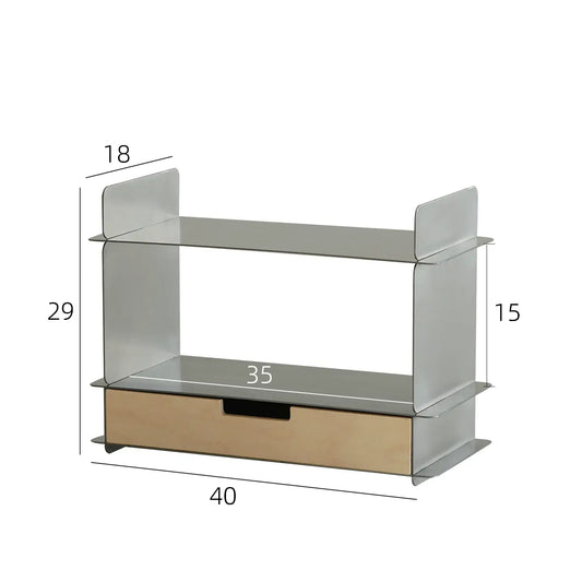 Coffee cup storage rack