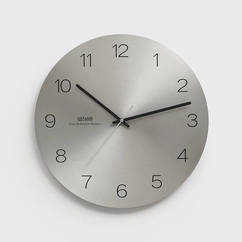 Minimalist Round Wall Clock