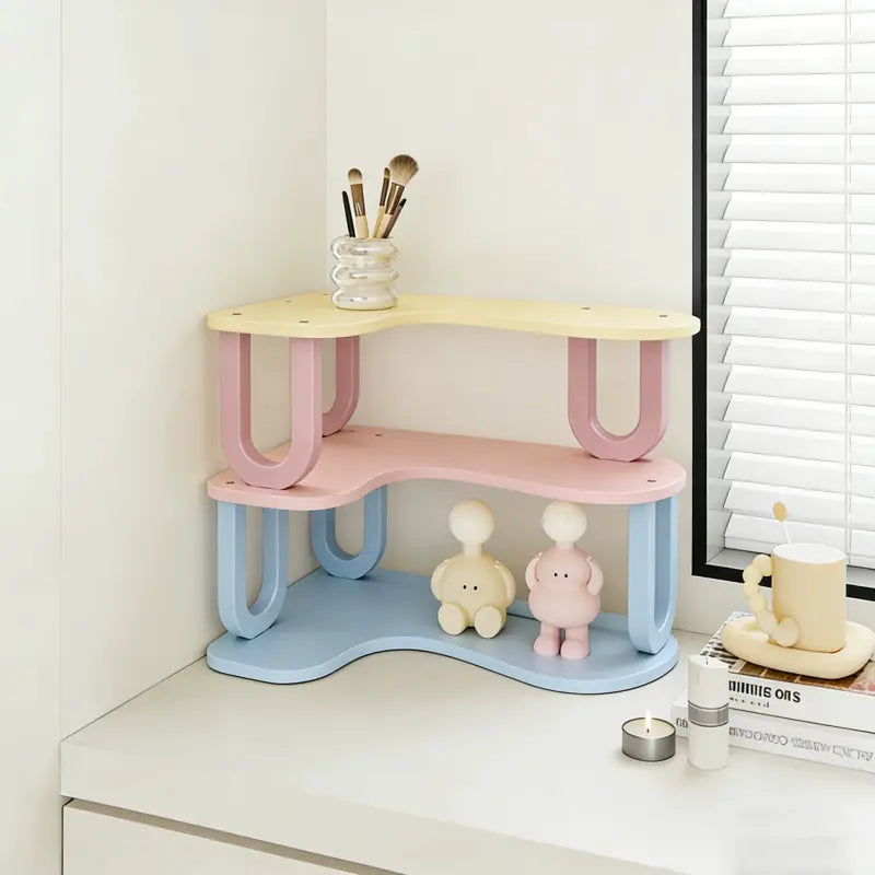 Dopamine L-Shaped Corner Display Rack
