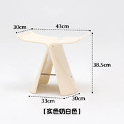Transparent Acrylic Sculptural Low Stool