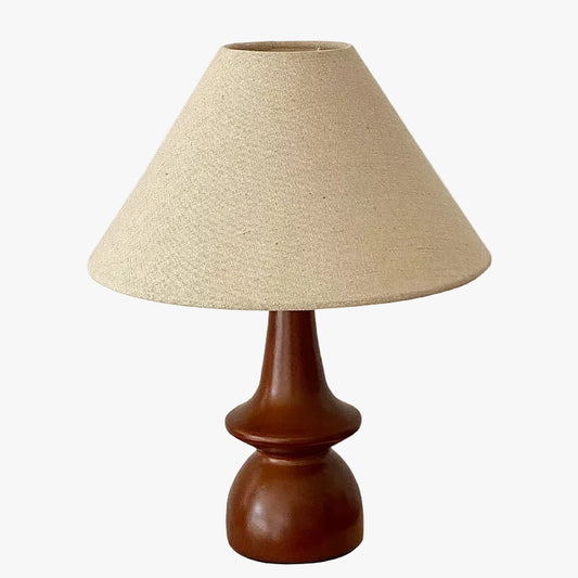 Rubber Wood Table Lamp-GQ11