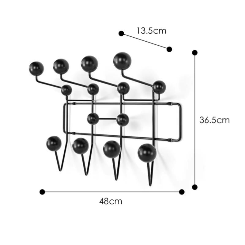 Nordic Wall-Mounted Coat Rack
