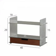 Coffee cup storage rack