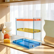 Acrylic Tiered Cup & Vanity Storage Rack