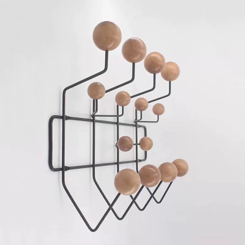 Nordic Wall-Mounted Coat Rack