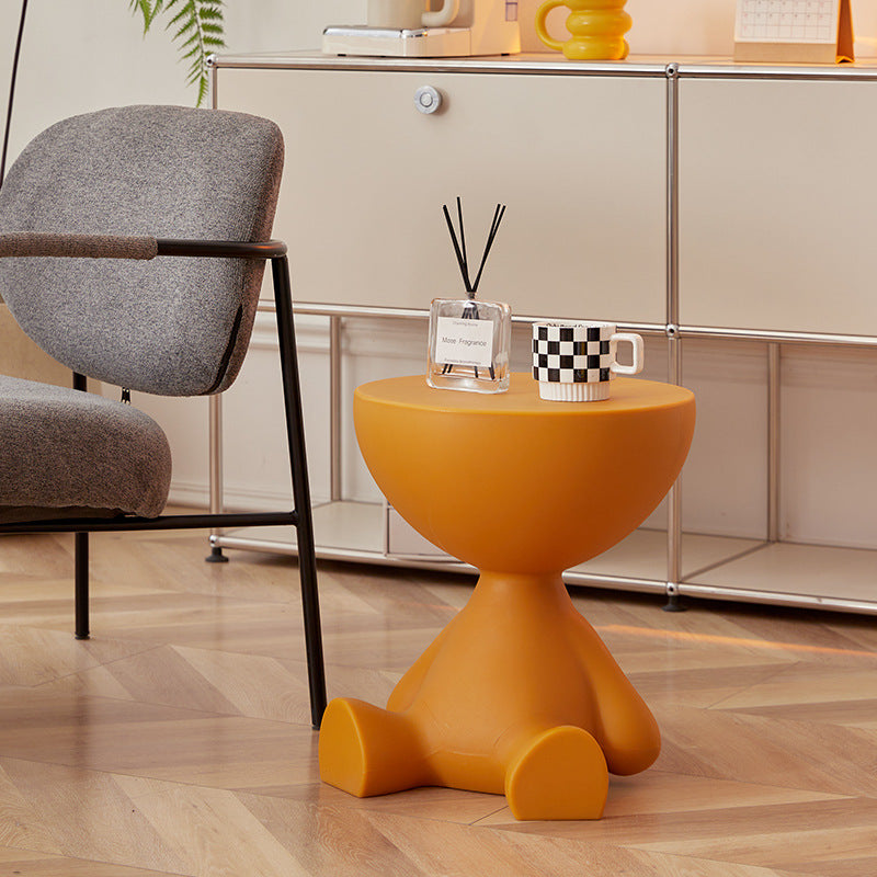 MOMO Sculptural Figure Tea Table | Ceramic Decorative Side Table - alternate view 5
