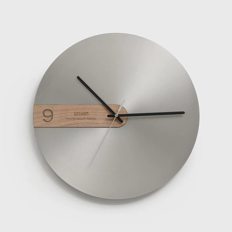 Minimalist Round Wall Clock
