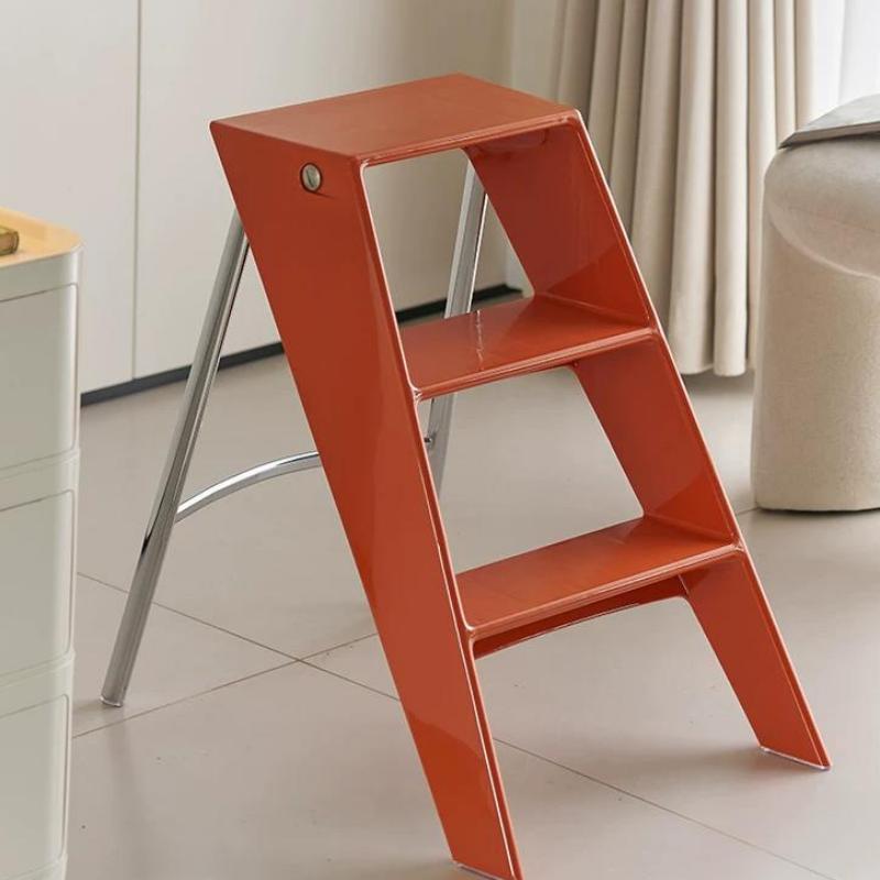 3-Step Household Ladder with Non-Slip Steps