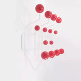 Red ball with white hook