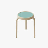 Stackable Round Wooden Stool