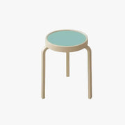 Stackable Round Wooden Stool