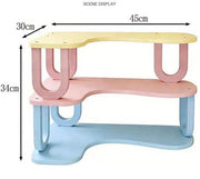 Dopamine L-Shaped Corner Display Rack