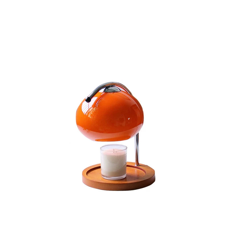 Vintage Solid Wood Wax Melt Lamp-GQ04