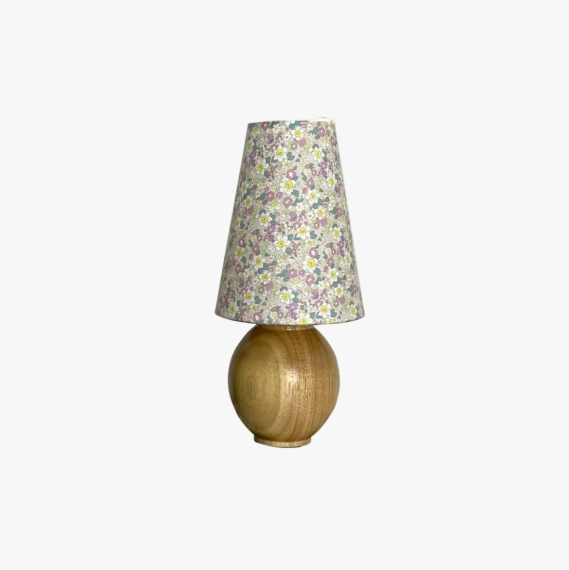 Floral Vintage Solid Wood Table Lamp-GQ05