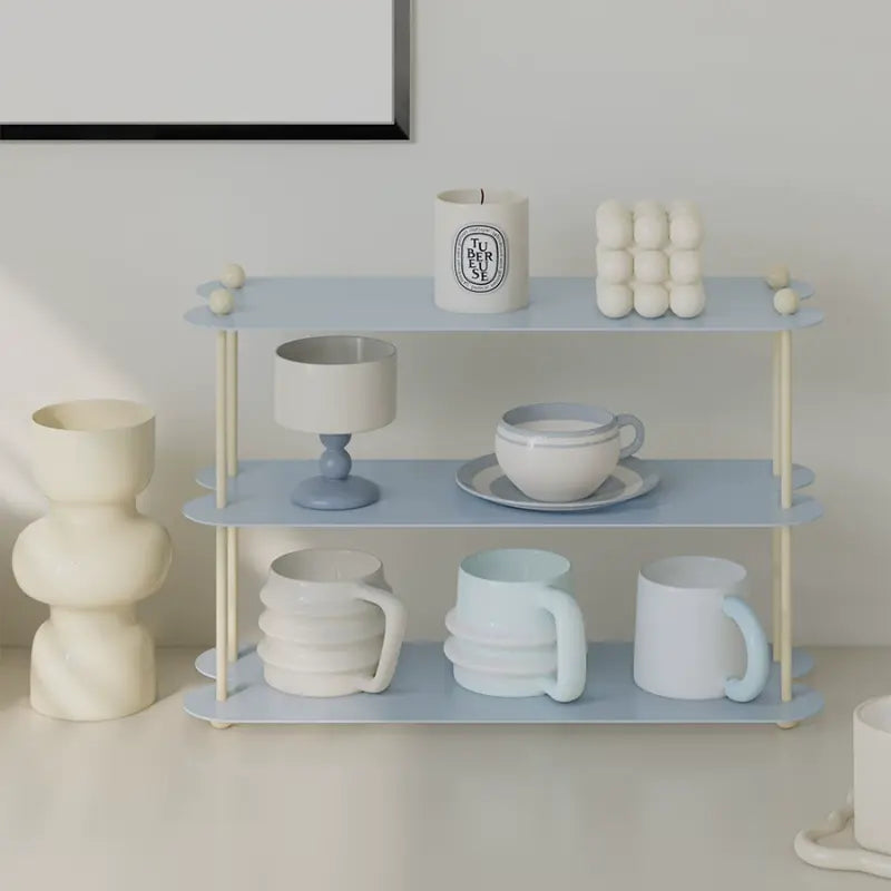 Dopamine Multi-Tier Metal Countertop Organizer