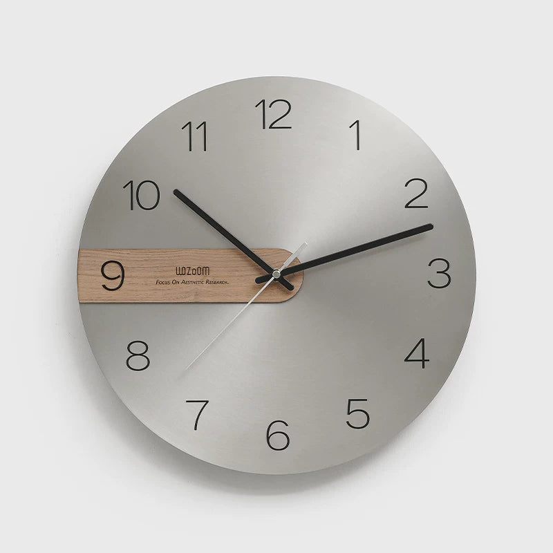 Minimalist Round Wall Clock