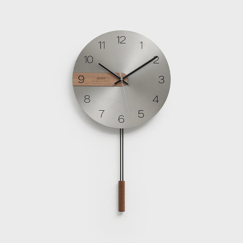 Minimalist Round Wall Clock