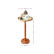 Bohemian Rattan Side Table