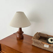 Rubber Wood Table Lamp-GQ11