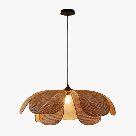Vine Woven Petal Pendant Light-GQ16