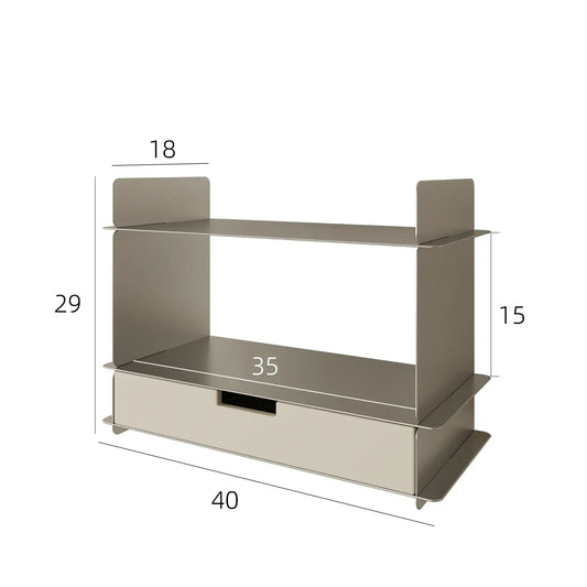 Coffee cup storage rack