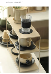 3-Tier Metal Countertop Organizer