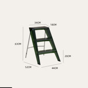 3-Step Household Ladder with Non-Slip Steps
